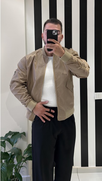 Bomber Mevsimlik Ceket - Hardal