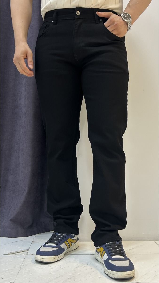 Regular Fit Jean Pantolon - Siyah